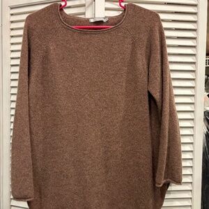 Brown Cashmere Sweater Size M